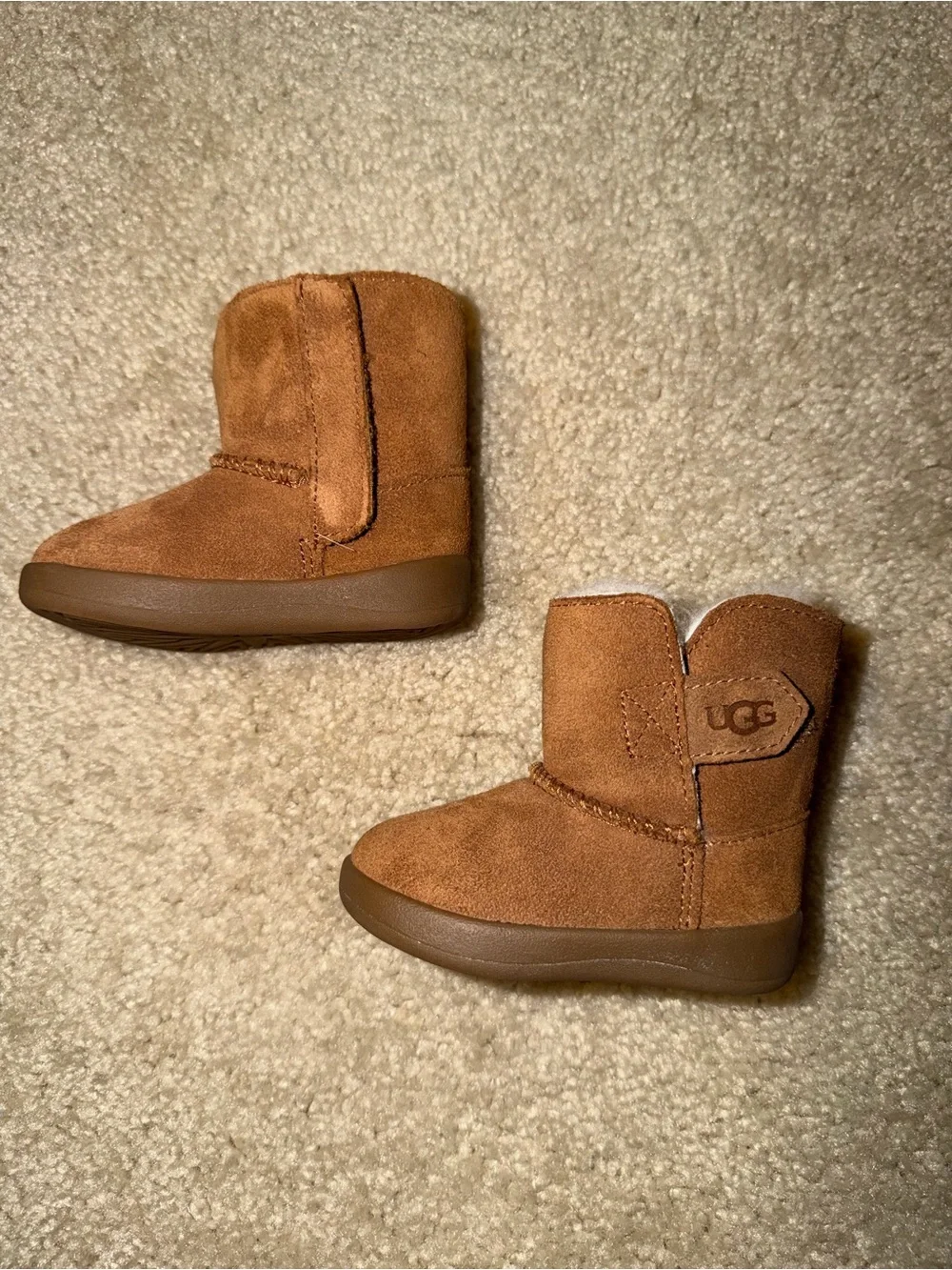 UGG Kids Chestnut Suede Pull-On Bootie